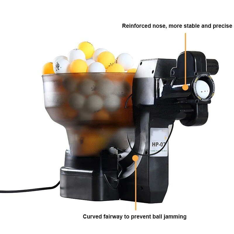 Table Tennis Robot Ping Pong Ball Machine S102 pro Wireless Control Automatic