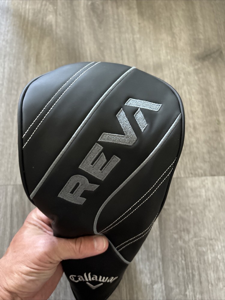 Callaway REVA Driver Headcover Black Gray EUC
