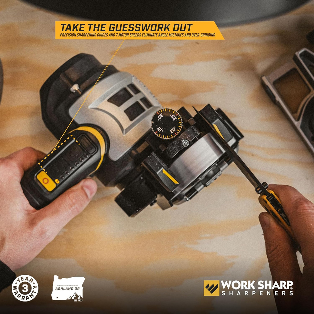 Ken Onion Knife Sharpener Tool - Adjustable Knife Sharpening System - for Knives