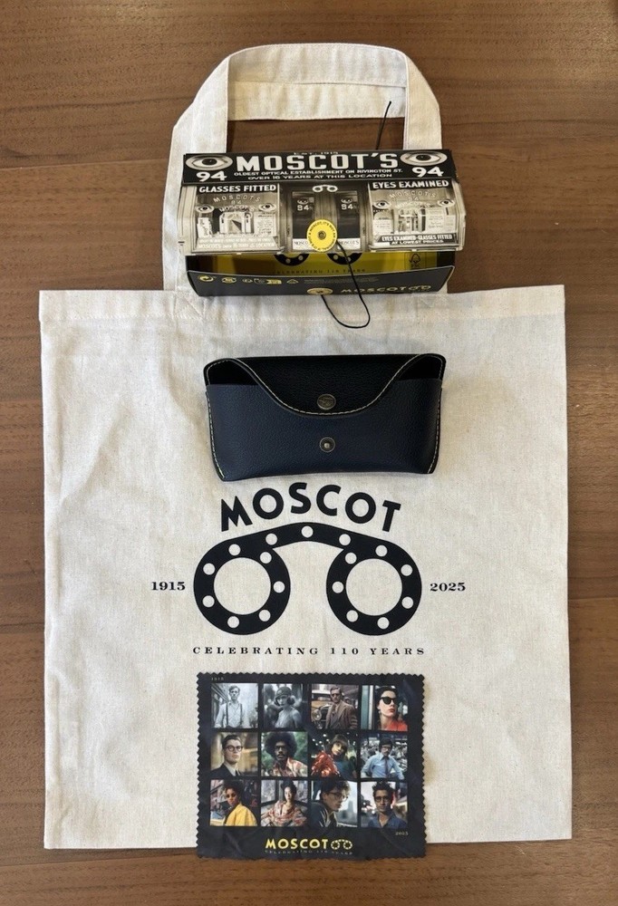 Moscot - Tote - Glasses Case - Box - Microfiber