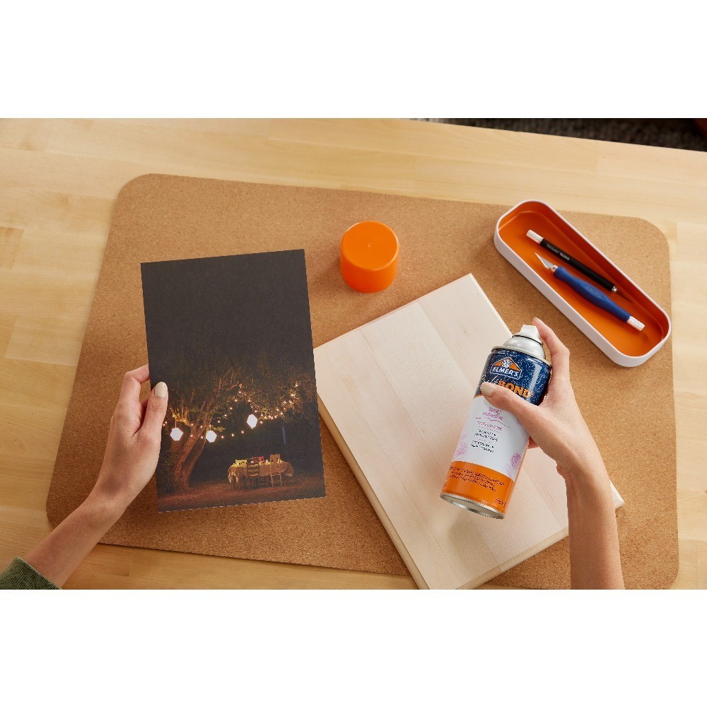 Multi-Purpose Spray Adhesive, Strong & Fast Tack, Clear & Quick Drying, 4 oz