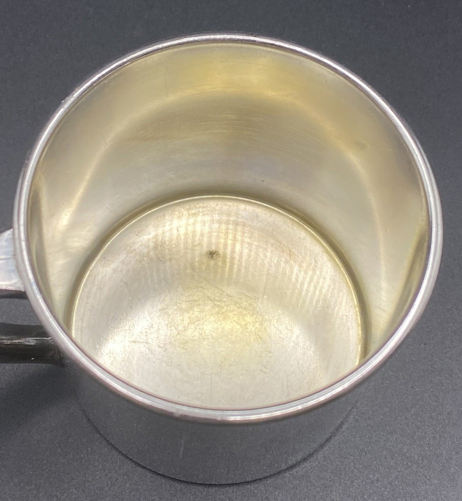 Vtg Oneida Community Silverplated Baby Cup, 00300, 1950’s, EUC