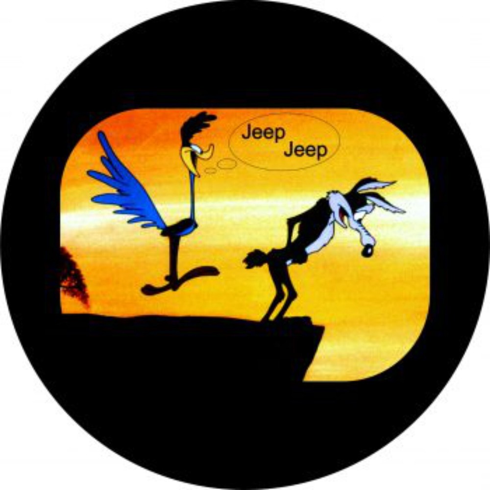 Road Runner Tire Cover with BACKUP CAMERA us-made