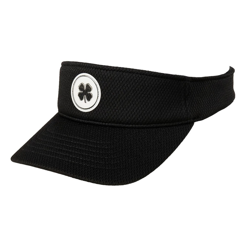 Black Clover Clear Visor 2 Adjustable Golf Visor, Black