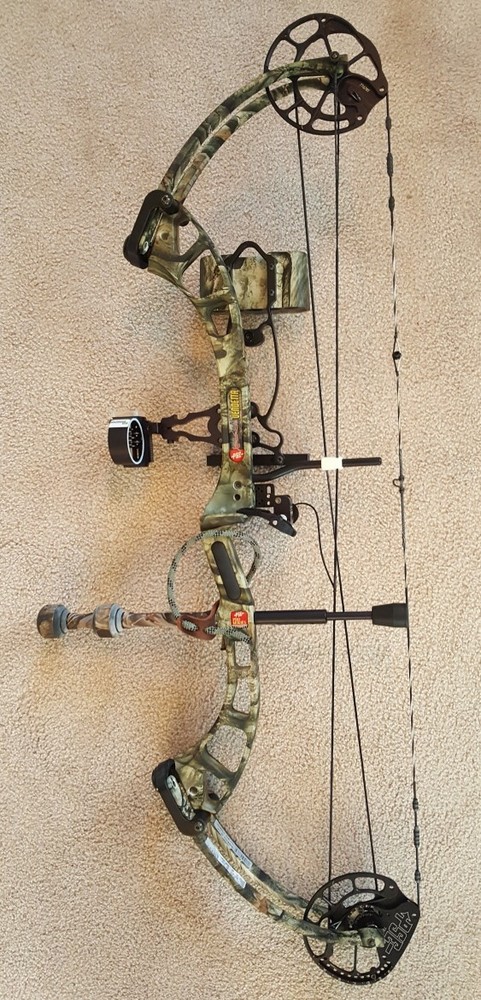 PSE VENDETTA X-FORCE XL COMPOUND BOW RIGHT HAND 60LB 26.5"-32.5" DRAW