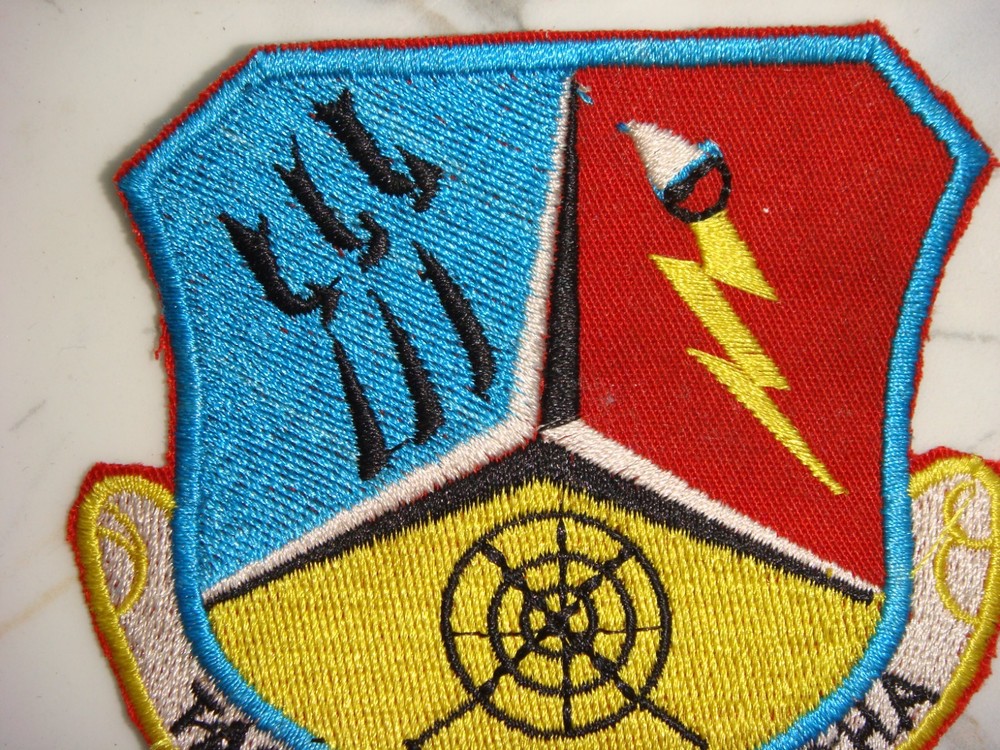 USAF TASK FORCE ALPHA PROJECT IGLOO WHITE HCM TRAIL, VIETNAM WAR PATCH