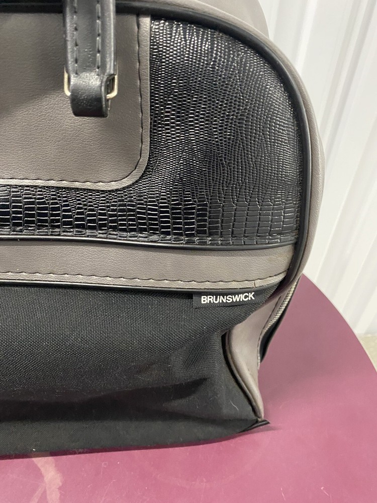 Brunswick Bowling Bag Gray and Black