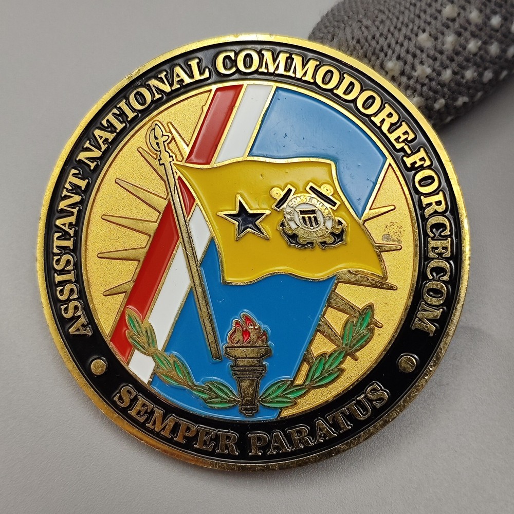 US Coast Guard Auxiliary Challenge Coin