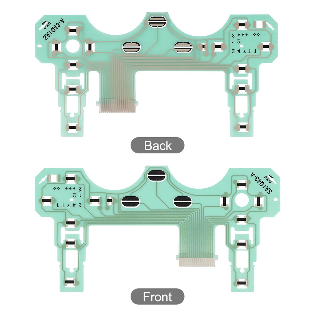 10X Controller PCB Ribbon Circuit Board SA1Q43A for PS2 Dualshock 18pin Socket .