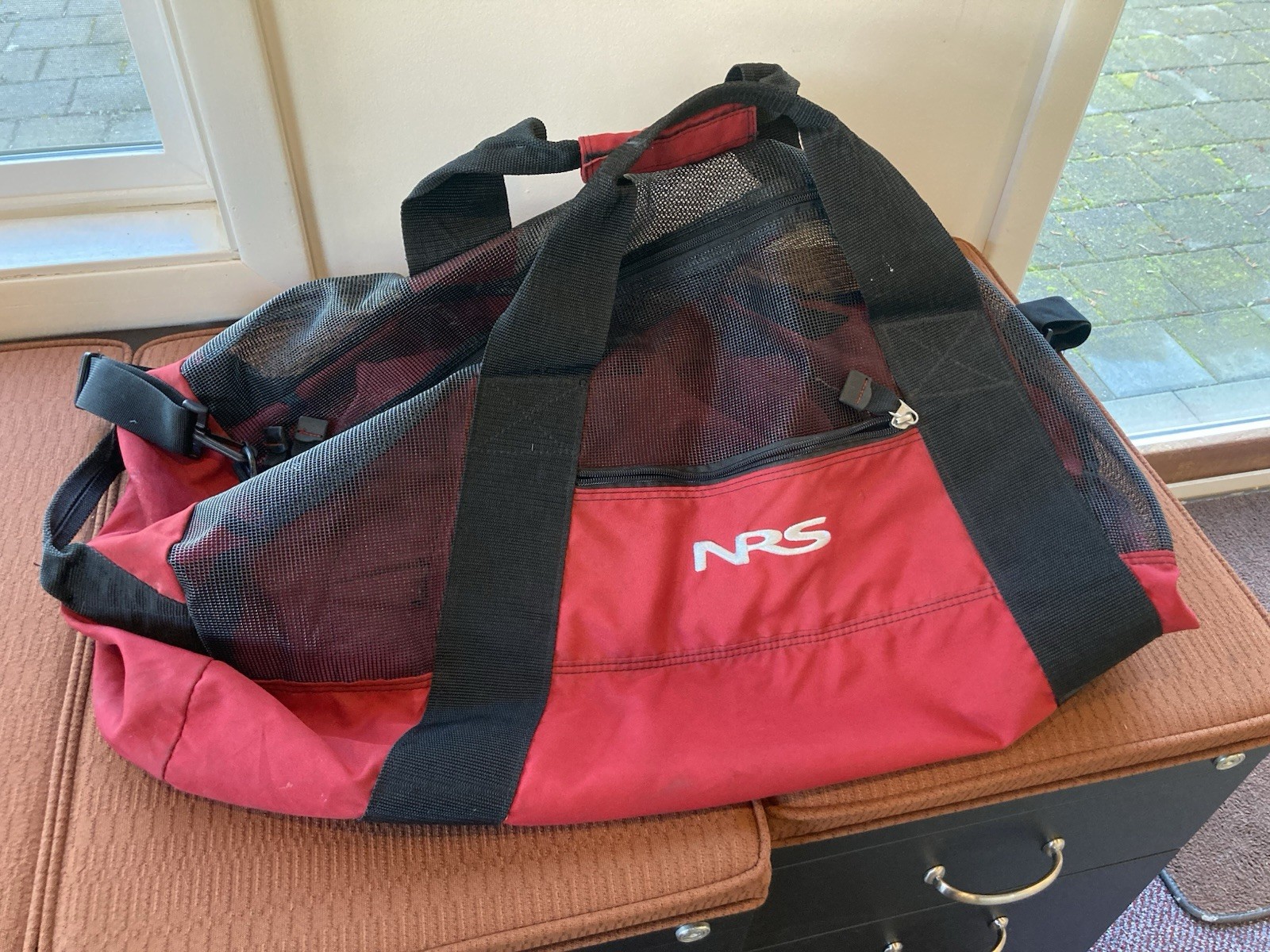 Lot of 2 NRS Rescue Duffle Bag and Waist Bag