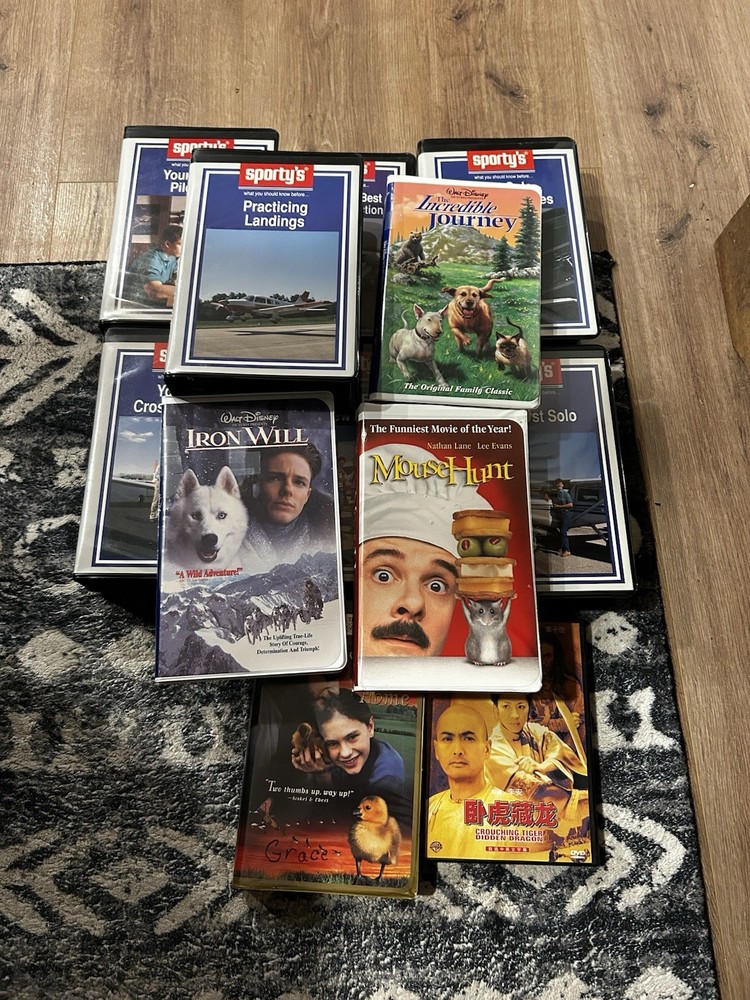 VHS Lot And 1 DVD