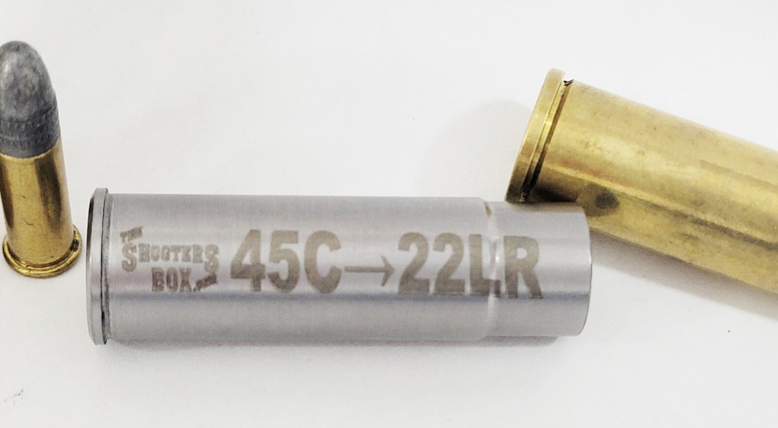 45 COLT/454 CASULL/460S&W to .22 LR - Chamber Reducer/Adapter - 1 Single - USA
