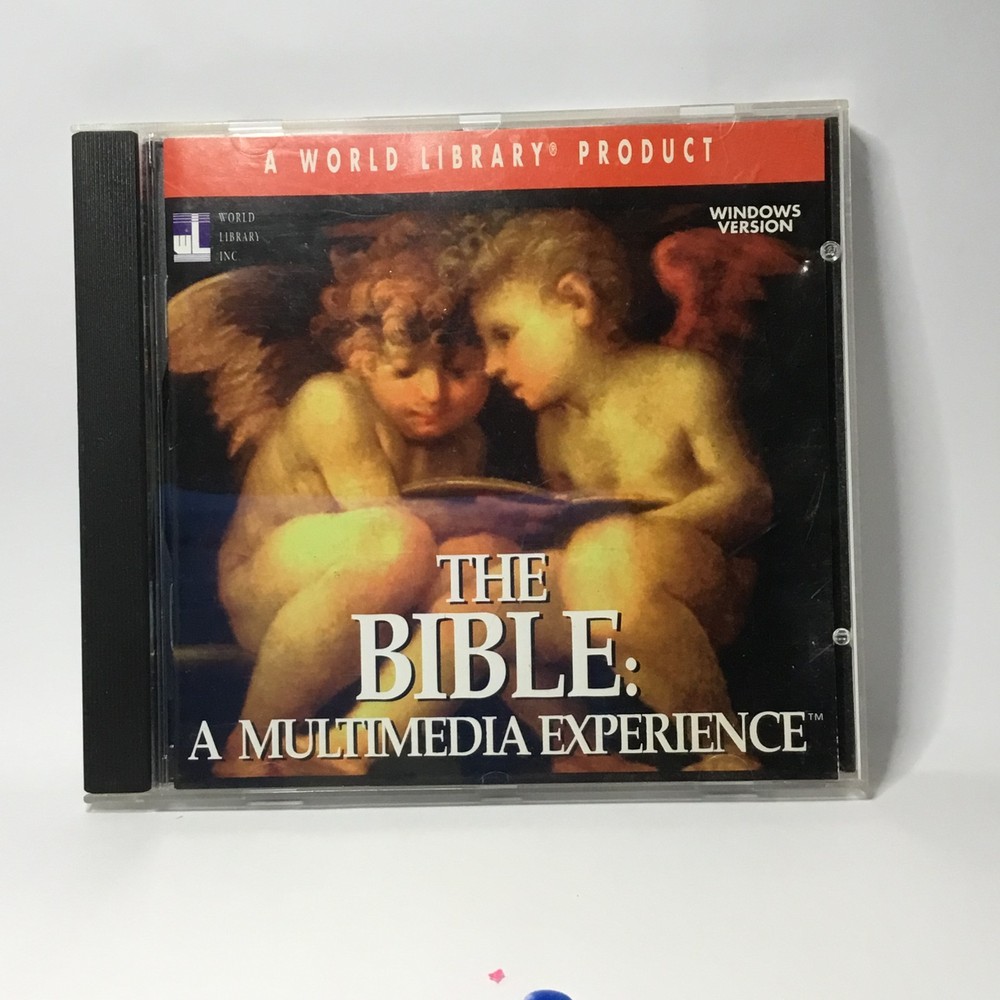 The Bible: A Multimedia Experience (PC CD-ROM, 1995)