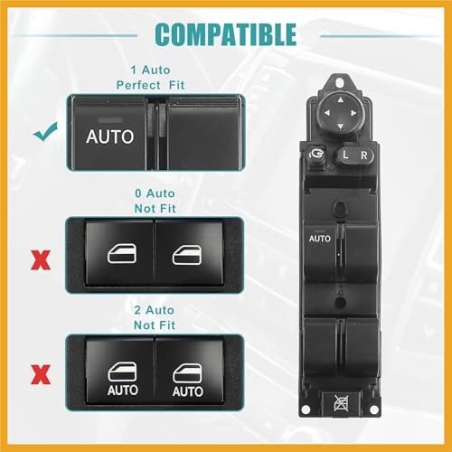 Front Left Driver Side Power Window Switch Fit for Mazda 2 M2 2007-2013
