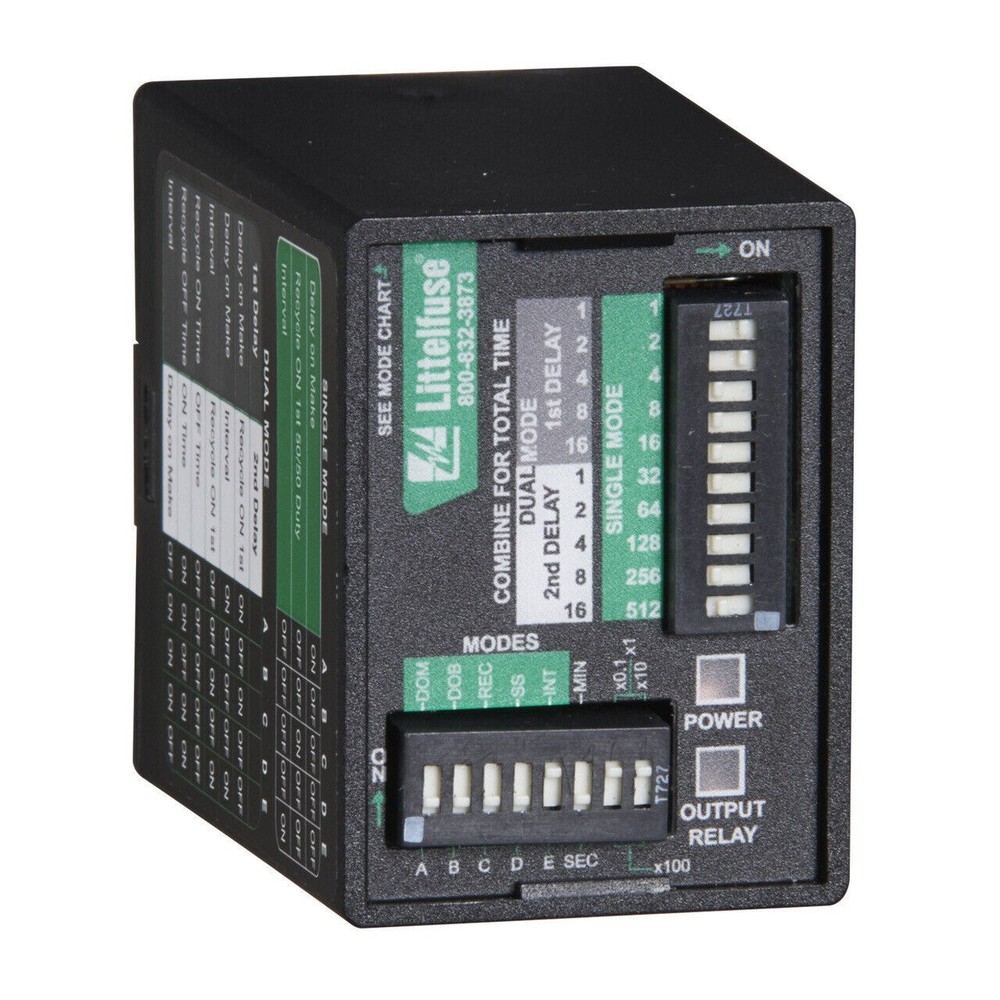 TRDU24A3 Littelfuse Multifunction Timing Relay 24VAC/DC NEW