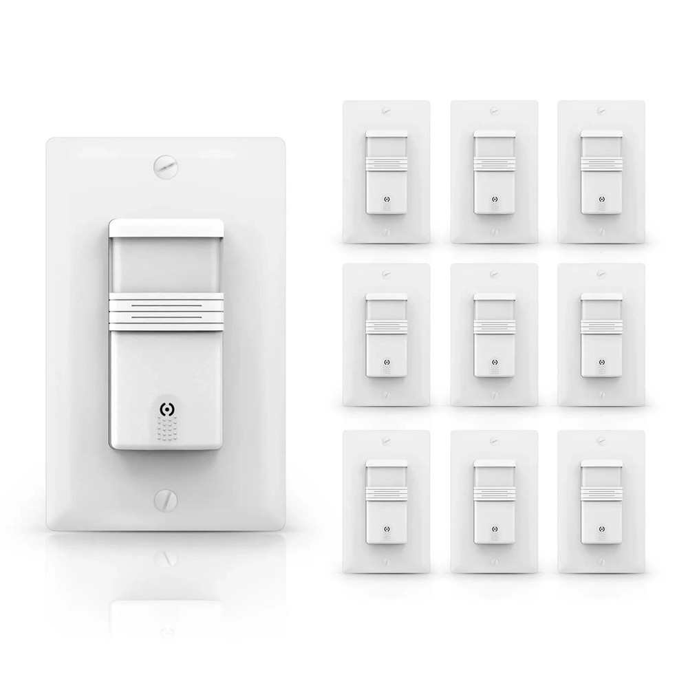 ECOELER 3Way Motion Sensor Light Switch in Wall Sensor for Led/Incandescent Bulb
