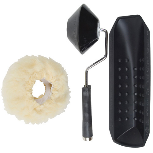 Hyde Corner Ease Paint/Texture Roller Combo Pack with Lambs Wool Cover 45820