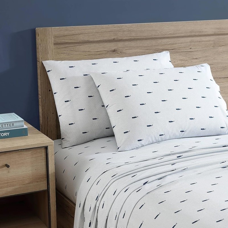 Cotton Percale Sheet Set Soft Cozy Durable Elastic Fitted Comfortable Bedding US