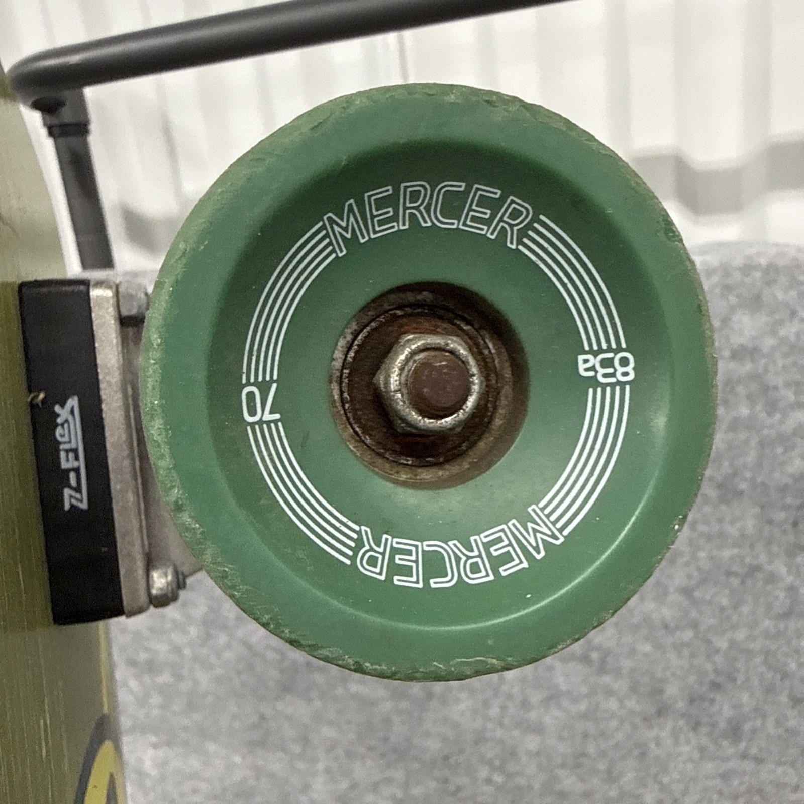 Z-Flex Street Rocket Old School Canadian Maple Carver Skateboard Vintage Mercer