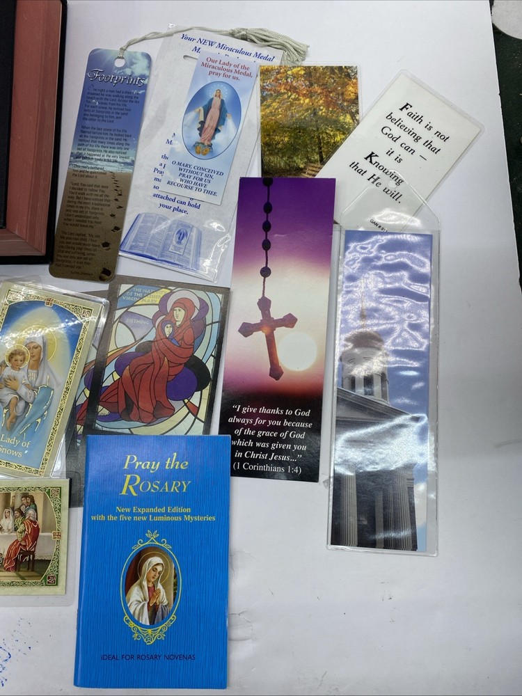 catholic religious items lot