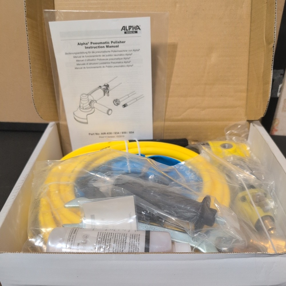 Alpha AIR-830 High Performance Pneumatic Polisher Kit