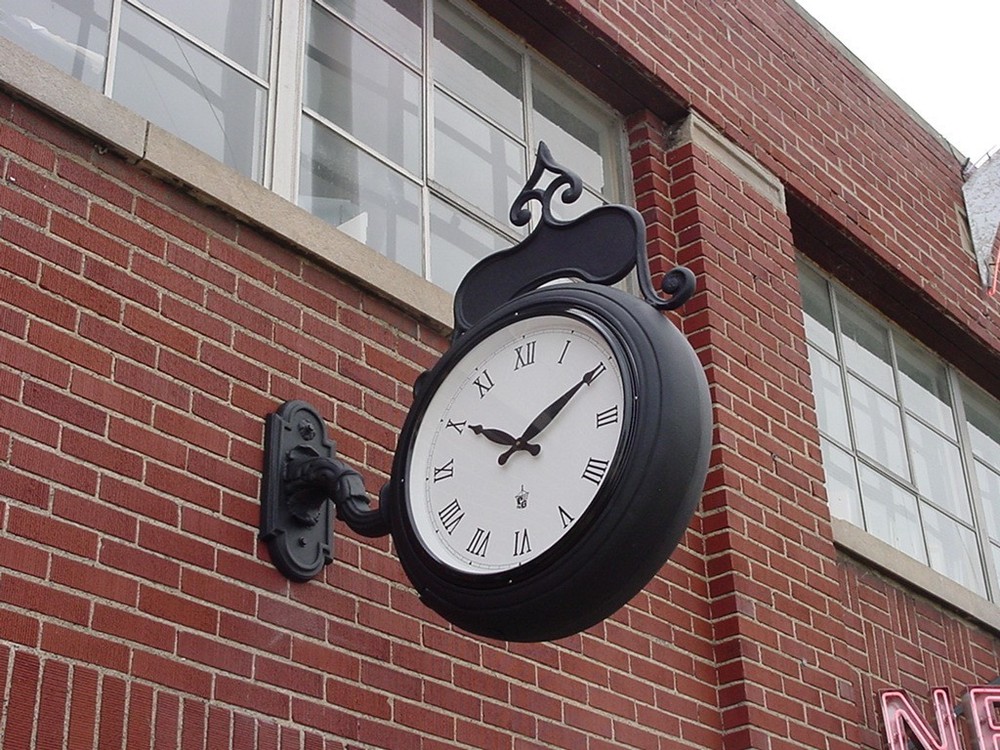 Wall Mounted Clock – Electric Main Street Town Clock