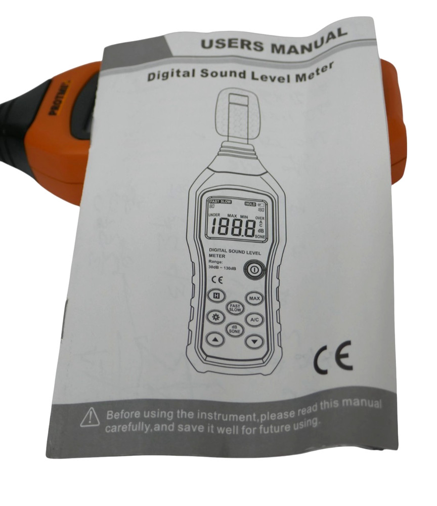 Protmex Sound Level Meter Digital Sound Level Meter Reader PT6708
