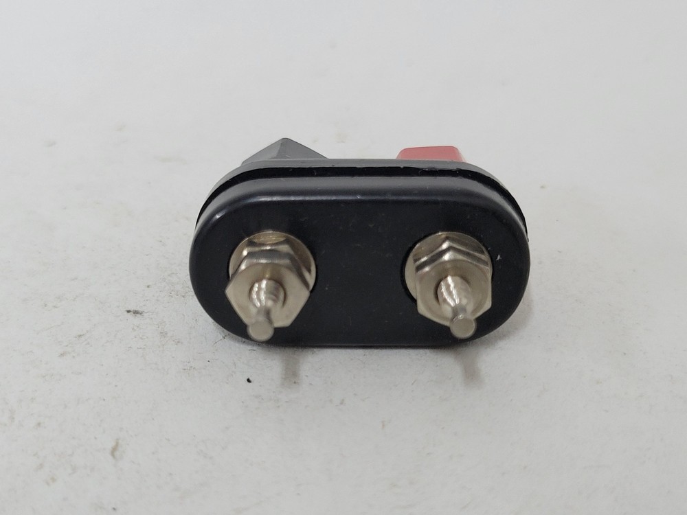 12X dual 5 way binding posts - red & black