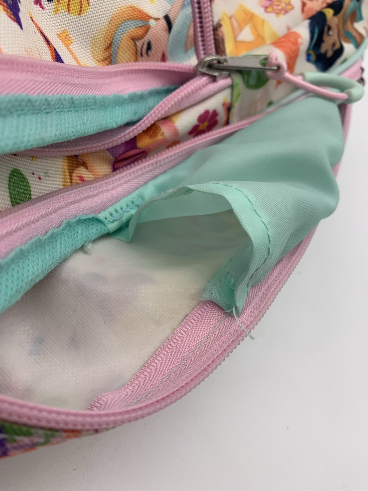 Disney Princess Mini Backpack Bioworld Used 16 Inches Tall