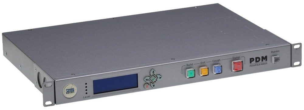 25 Seven AES Digital Audio Broadcast Profanity Program Delay Manager DUMP Button
