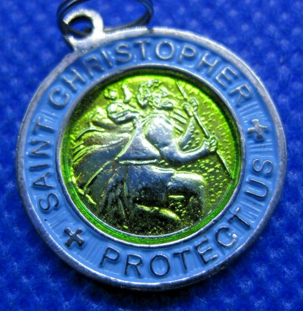 Sterling Silver St.Christopher Charm