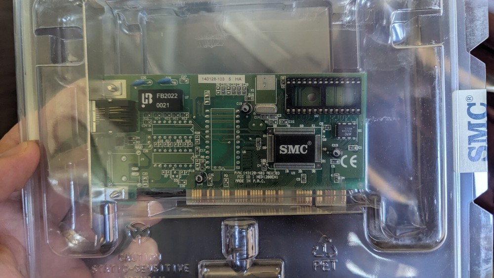 SMC 1208T PCI Ethernet Card