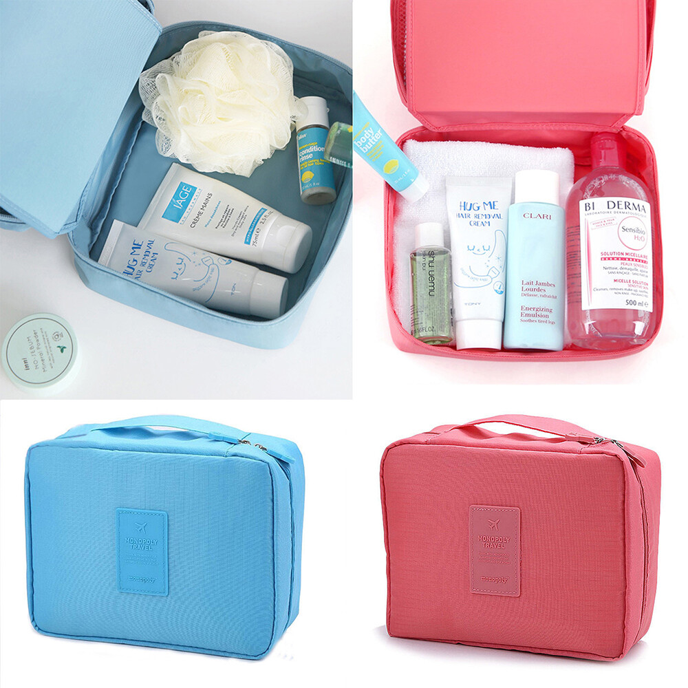 Multifunction Cosmetic Bag Makeup Case Pouch Toiletry Wash Organizer Travel Bag