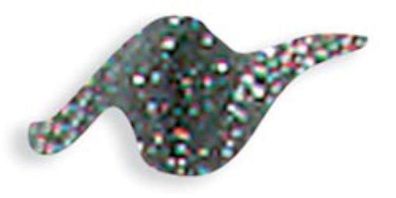 Scribbles 3D Fabric Paint 1oz Glittering - Confetti