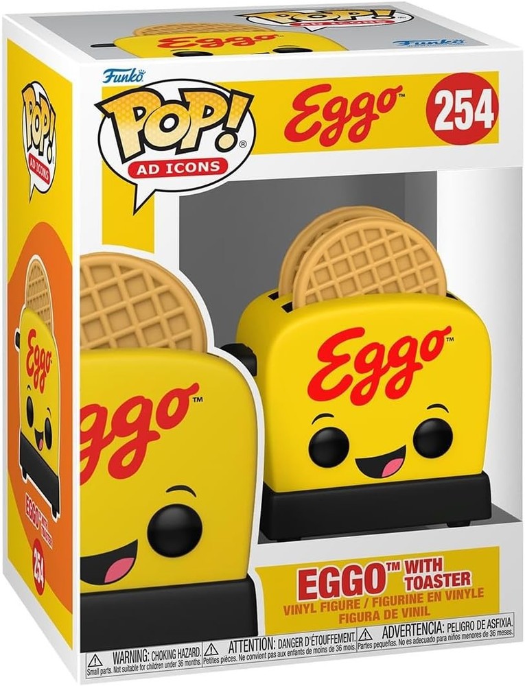 Funko POP! Ad Icons - Kelloggs- Eggo with Toaster #254