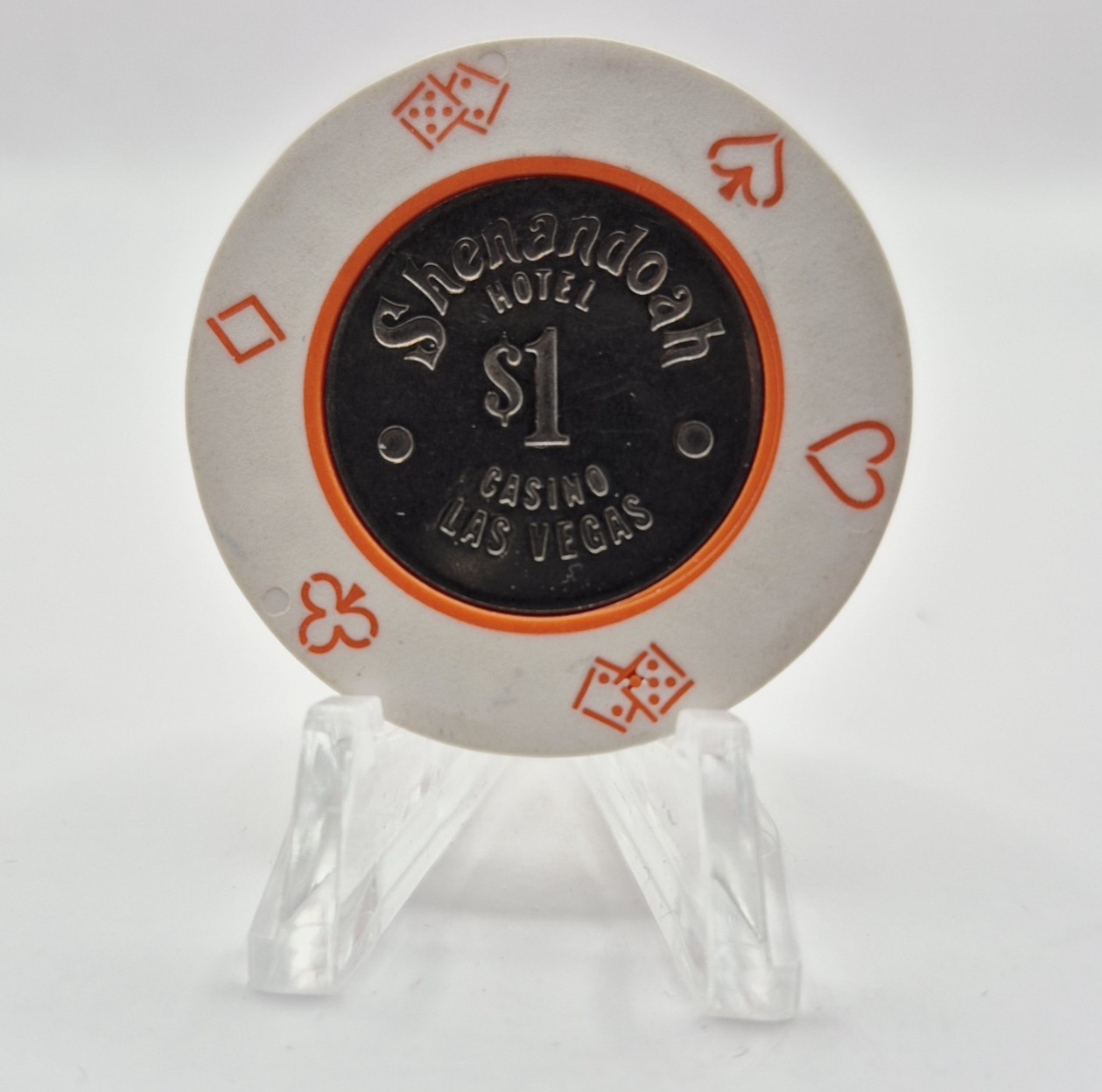 Shenandoah Hotel Casino Las Vegas Nevada 1980 $1 Casino Chip N2144