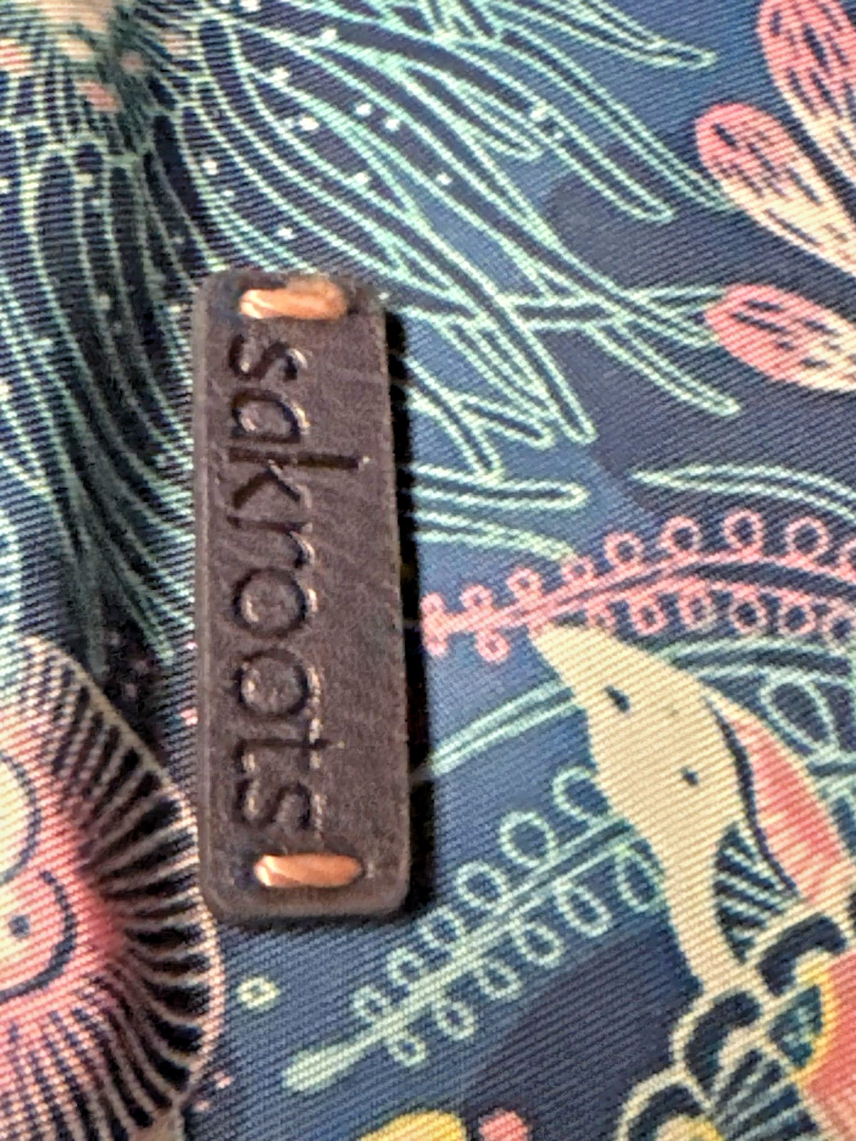 Sakroots Crossbody Bag Royal Blue Eco Twill Triple Zip Purse, EC, BOHO