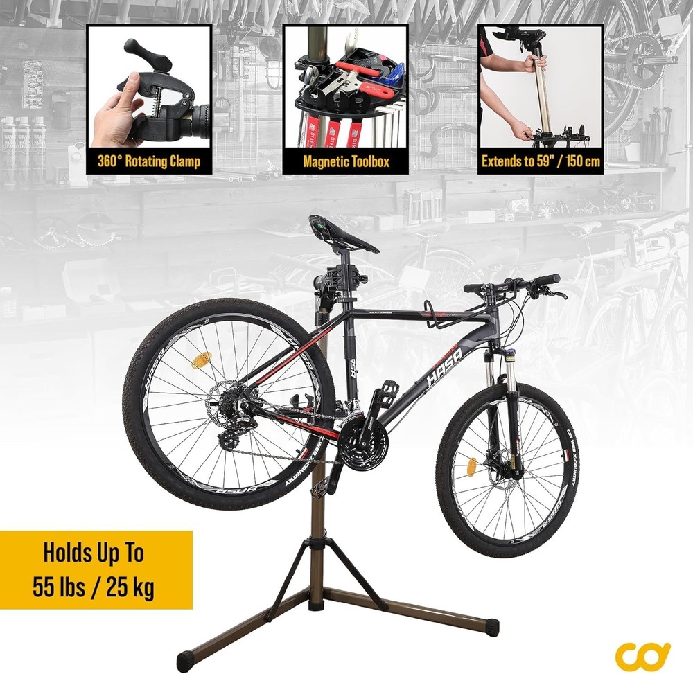 Strong Bike Maintenance Stand - Quick Release Design
