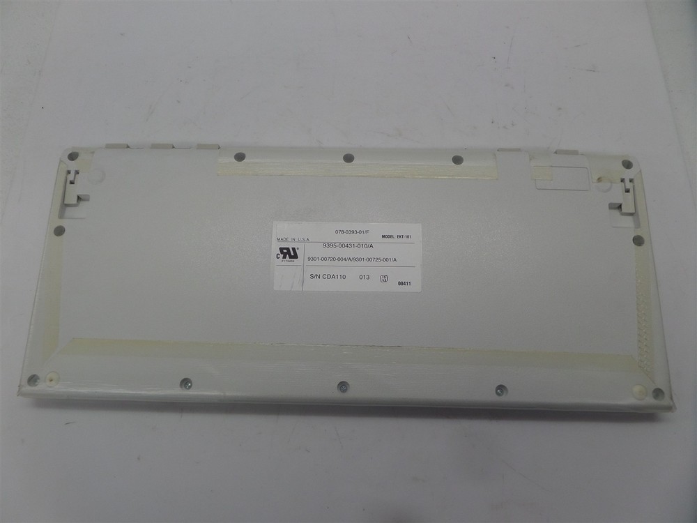 Siemens EKT-101 Clicky PS/2 Computer Keyboard w/ Protective Casing