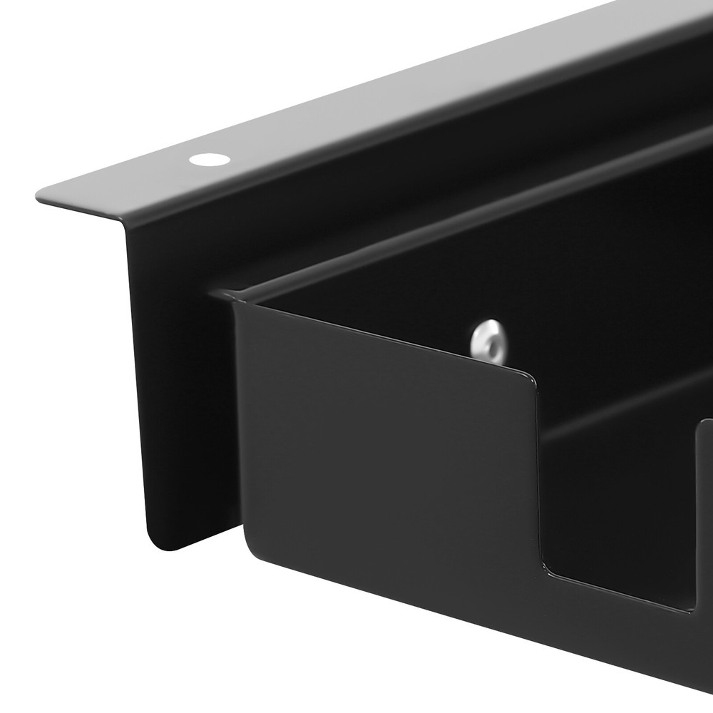 Under Desk Sliding Pull-Out Drawer Organizer for Efficient Workspace Storage