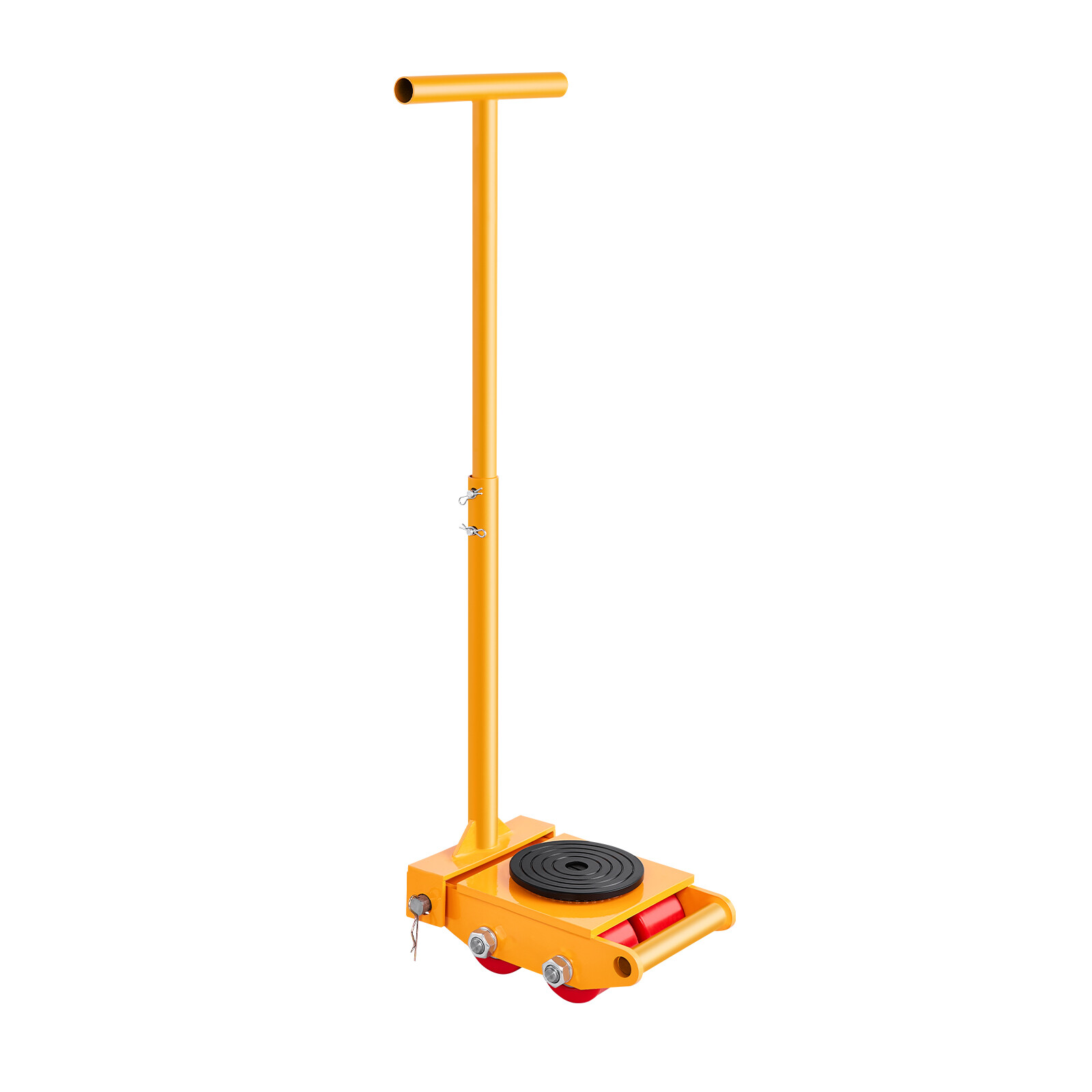 Machine Skate 13228 lbs 6T Machinery Skate Dolly with Handle 360° Rotation
