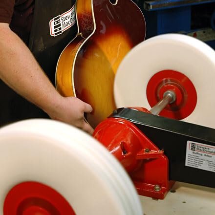 StewMac Buffing Wheel, 14" Canton, 1" Shaft