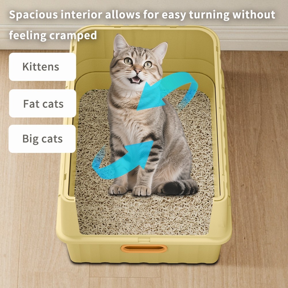 Drawer-Type Cat Litter Box