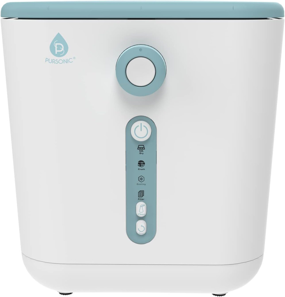 Electric Kitchen Composter - 3L Indoor Odorless Smart Composter with Detachable