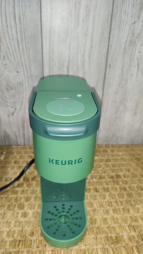 Keurig K-Mini Single Serve Coffee Maker Green Compact K Cup Brewer Tested