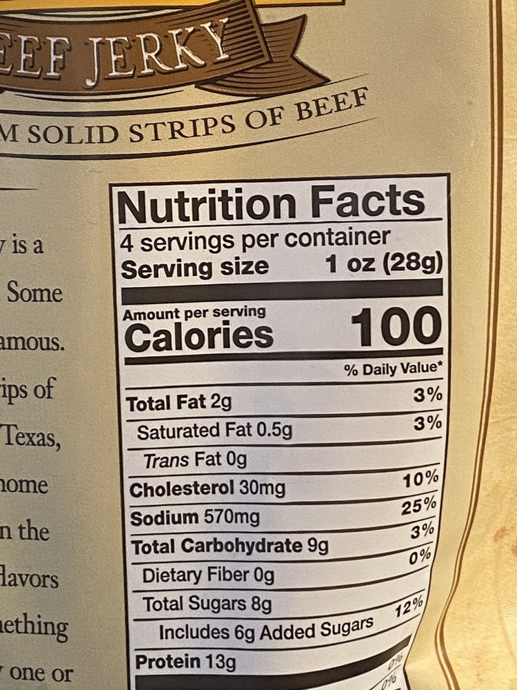 Bucees Korean BBQ Beef Jerky 4oz