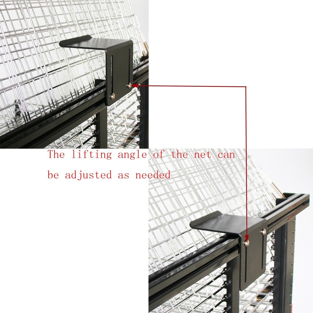 20 Layers Desktop Flat Push-pull Type Drying Rack Storage Rack Tool N25-4060