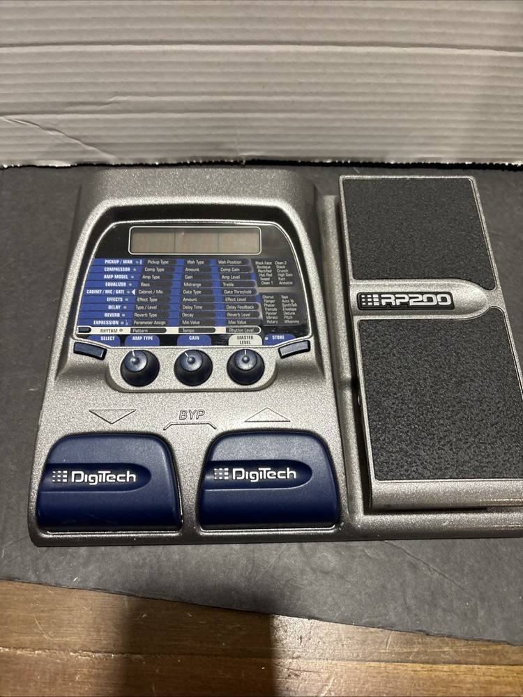 Dynamic! DIGITECH RP300 MODELING Guitar Processor