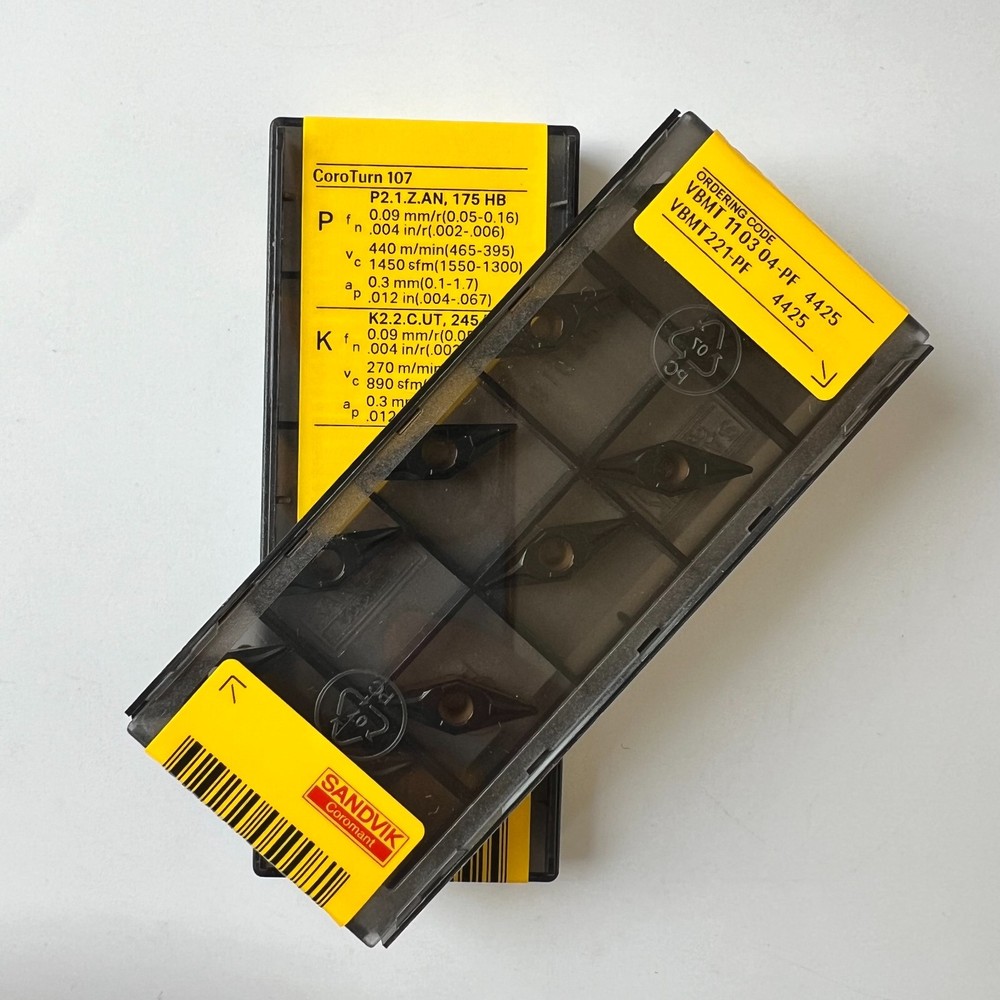 10Pcs/BOX Sandvik VBMT110304-PF 4425