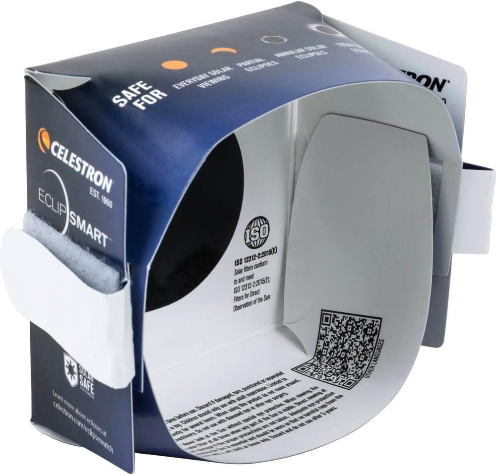 – Eclipsmart Safe Solar Eclipse Telescope and Camera Filter – Meets ISO 12312-2: